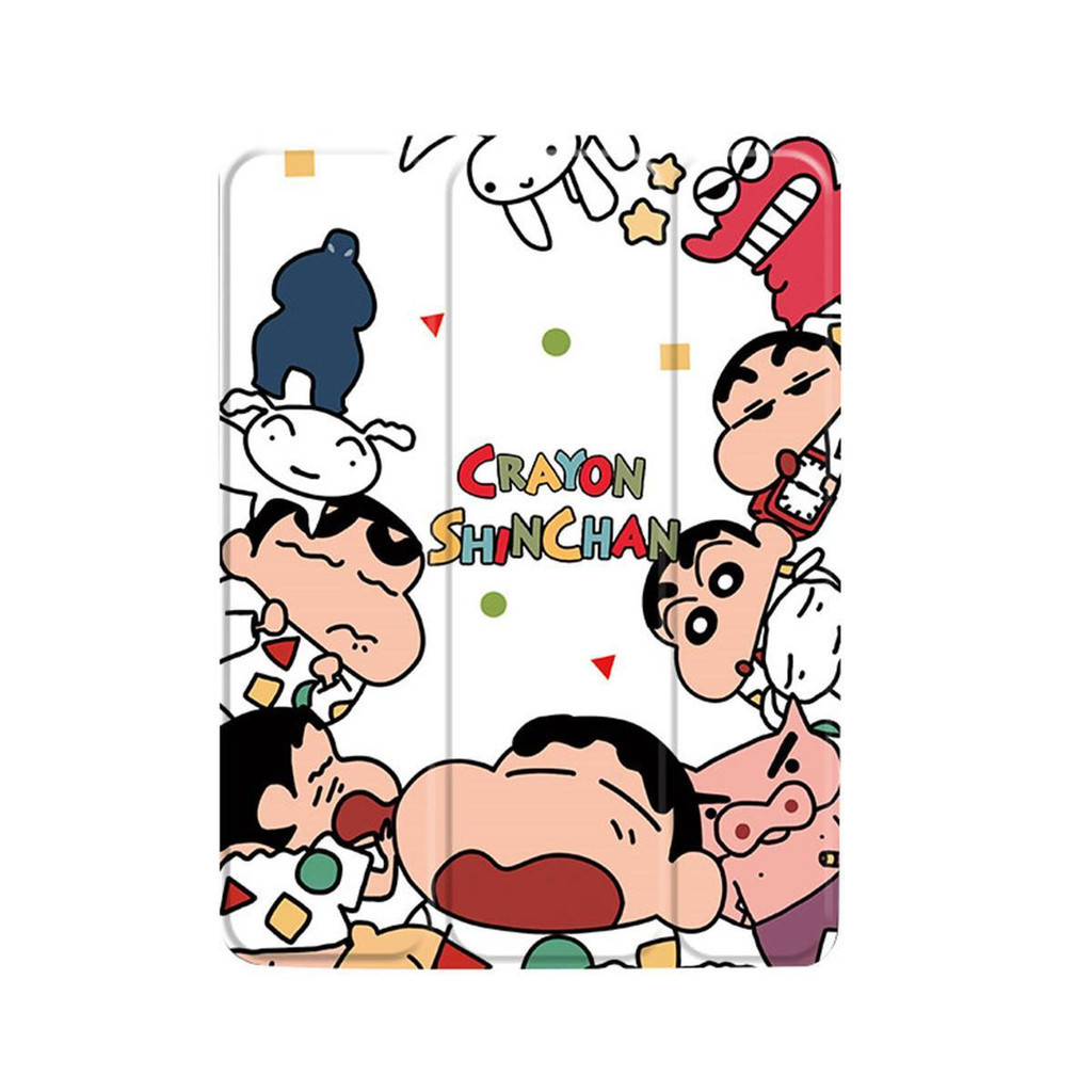 เคสฝาพับ ใส่ปากกาได้ SAMSUNG Galaxy Tab A9 Plusลายการ์ตูนA9plus A9+เคส หลังโปร่งใส เคสกันกระแทก