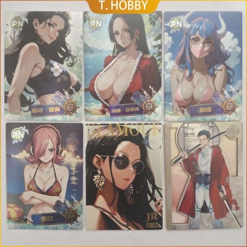 การ์ดเก็บสะสม วันพีช Kachi Hancock Feina SSP.PN.SP