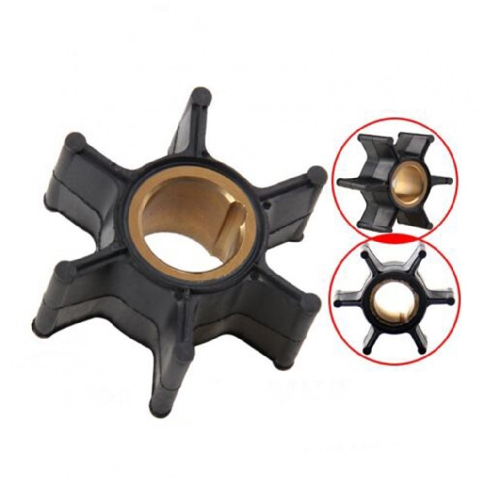 ✨1 Pc Fit For-BRP-Johnson Evinrude OMC 9.9 15 HP Water Pump Impeller Black & ABS#SUFA