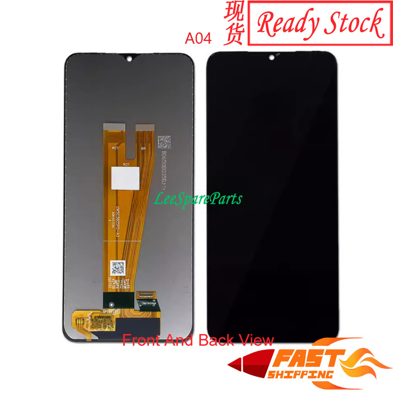 Samsung A04 / A04e / A04s / A04 Core ชุดจอแสดงผล LCD หน้าจอสัมผัส Digitizer สําหรับเปลี่ยน