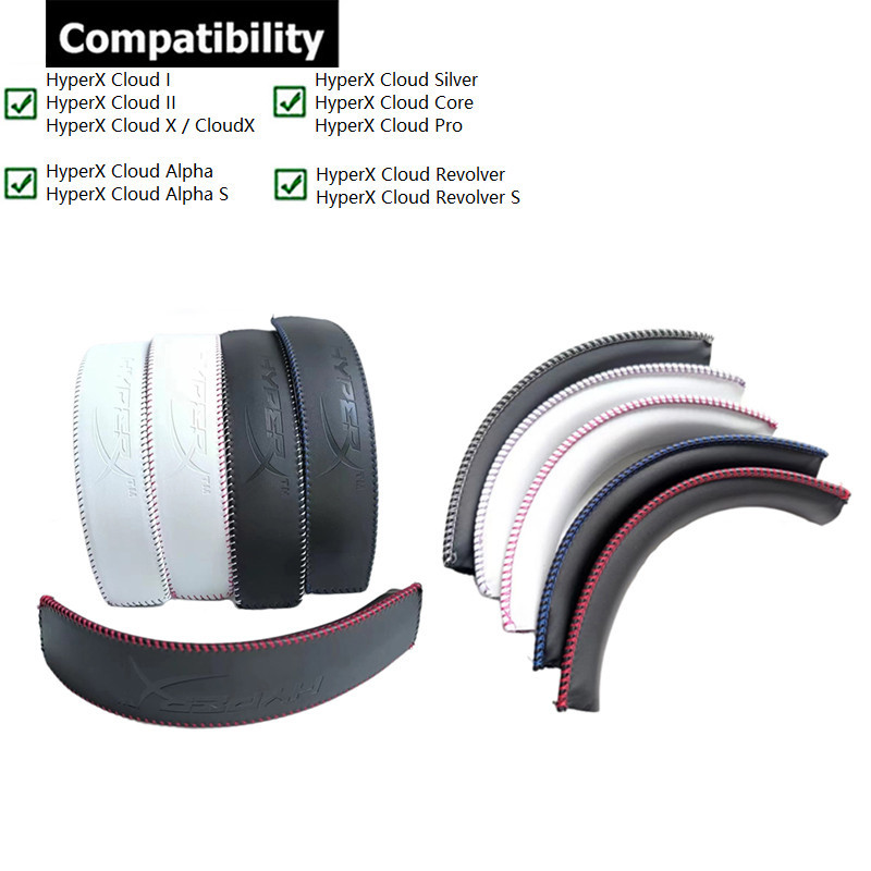 1 ชิ้นแถบคาดศีรษะสําหรับ HyperX Cloud I 1 / II 2 / X CloudX / Alpha S / Revolver S / Silver / Core / Pro หูฟัง Pad Head Beam Band อะไหล่