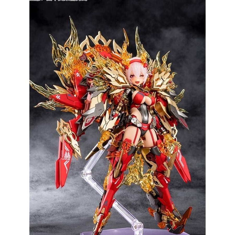 Kotobukiya KP745 Ready Stock Machine Girl Goddess Device Emperor Witch Susano Red Lotus Assembly Mod