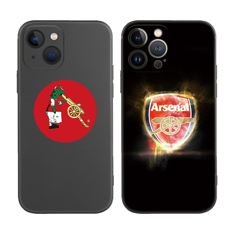 Arsenal Arsenal สินค ้ าทีมฟุตบอลเหมาะสําหรับ iPhone13 Apple 12ProMAX เคสโทรศัพท ์ 11 ทนต ่ อแรงกระแ