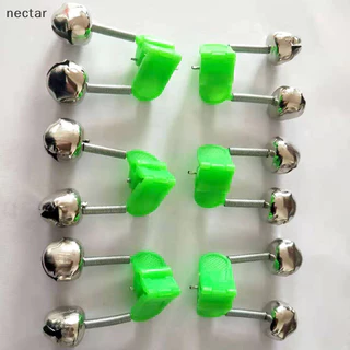 TAR 10 ชิ้นตกปลากัด Al เบ็ดตกปลา Stalk Bells Clamp Tip เบ็ดตกปลา Rod N