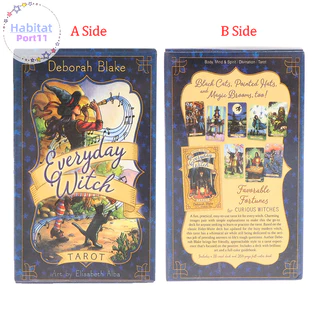 HabitatPort 78 ชิ้นทุกวัน Prophecy Divination Deck Party เกมกระดาน th