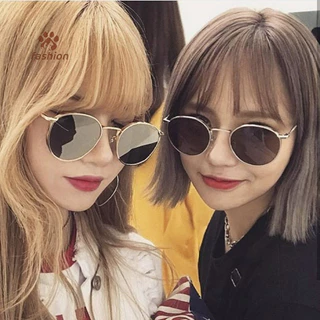 [แฟชั่น] Trend Star แว่นตาสไตล์เดียวกันยุโรปอเมริกันรูปไข่ขนาดเล็ก Shades แว่นตากันแดดป้องกันรังสีแว่นตาสําหรับผู้หญิง {TH}