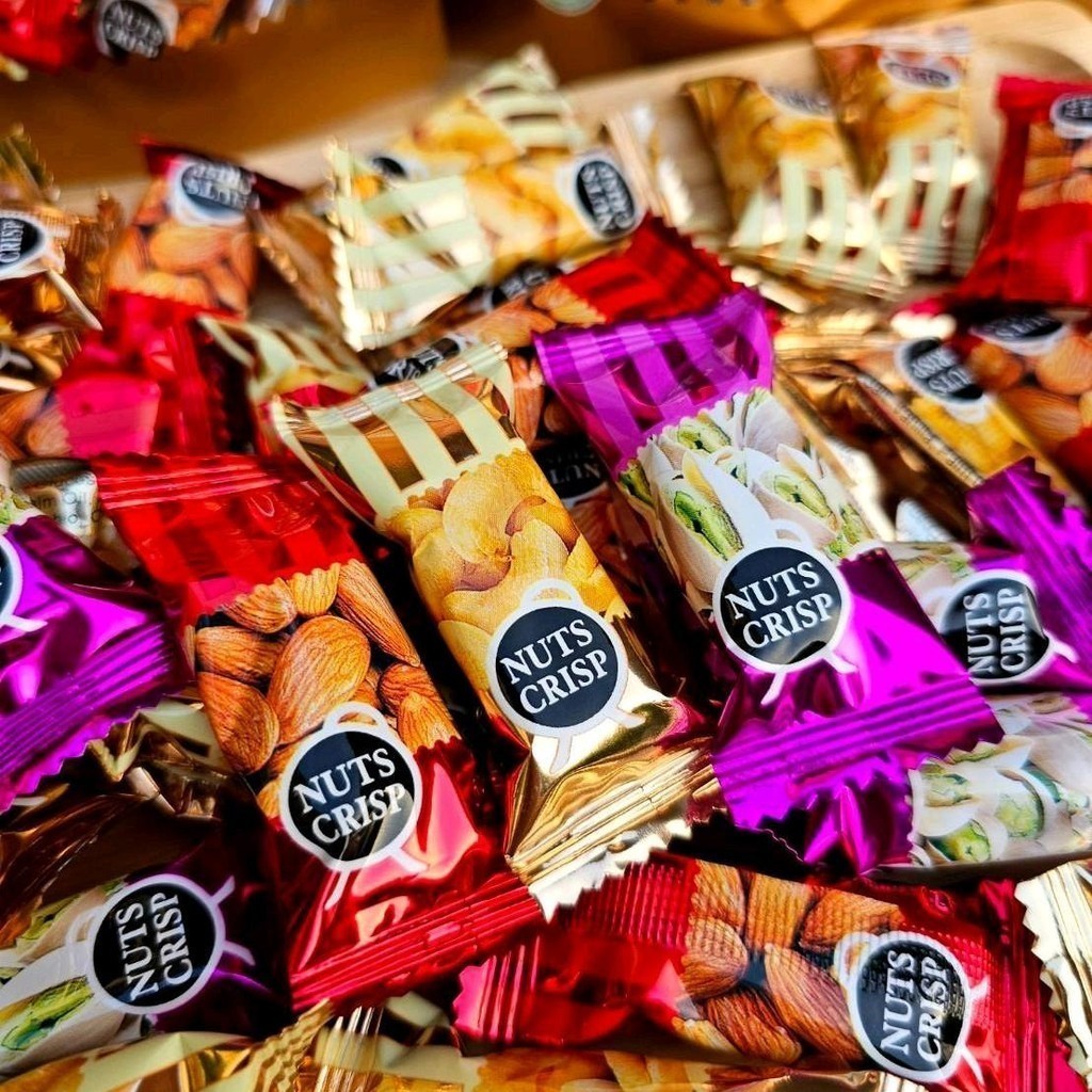 (ยกลัง24ห่อ) NUTS CRISP ขนมถั่วตุ๊บตั๊บไฮโซ รูปที่ 3