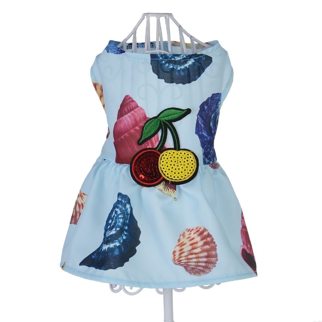 ขนาด XS หน้าอกขนาด 25-28 ซม. ฤดูร้อนสุนัขแมวเสื้อผ้าสําหรับสัตว์เลี้ยงขนาดเล็กแต่งตัวเสื้อ เล็กน้อย Pupply - รูปที่ 2