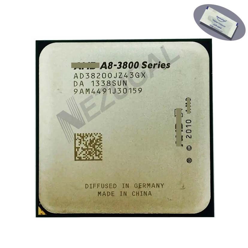 A8-3820 A8 3820 AD3820OJZ43GX AD3820OJGXBOX 2.5 Ghz Quad Core 4M 65W ซ็อกเก็ต FM1 CPU โปรเซสเซอร์