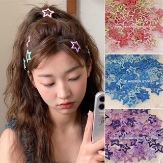 A HELLO GIRL กิ๊บติดผม รูปดาว แบบดั้งเดิม สไตล์อเมริกัน สําห…