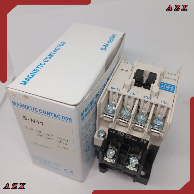 s-n11 คอนแทคเตอร์มิตซูบิชิ SN-11 110V 220V 380V S-N11 SN11 ของใหม่มือหนึ่งร้านในไทย