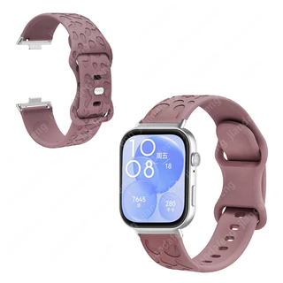 สายซิลิโคนอ่อน กันน้ำ สำหรับนาฬิกา Huawei Watch Fit 5 4 pro 3 2