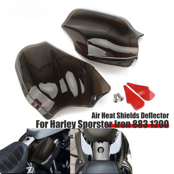 Saddle Air Deflector แผ่นกันความร้อนสําหรับ Harley Sportster 48 72 883 1200 2014-2022