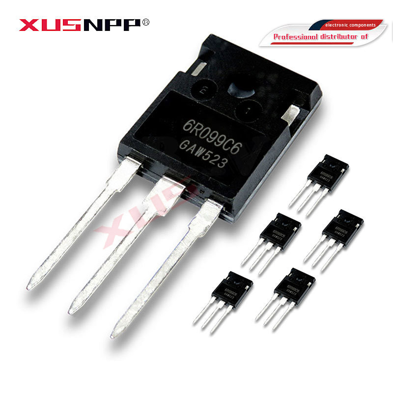 5 ชิ้น IPW60R099C6 TO-247 6R099C6 IPW60R099 TO-3P ส่วนประกอบอิเล็กทรอนิกส์