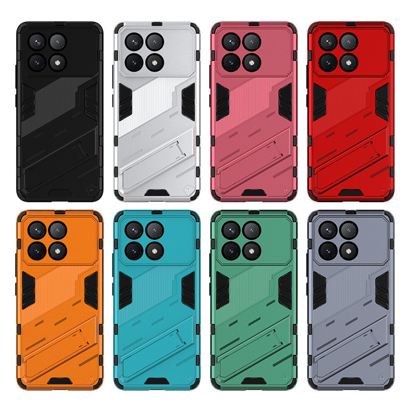 Lenuo พร้อมขาตั้งเคสโทรศัพท์สําหรับ Xiaomi Poco X7 F6 F5 X6 X5 Pro 5G M6 Pro 4G Case ปลอกแม่เหล็กกันกระแทกฝาครอบ Griptok ป้องกัน (ยืนขึ้นแนวตั้งหรือแนวนอน) - รูปที่ 7