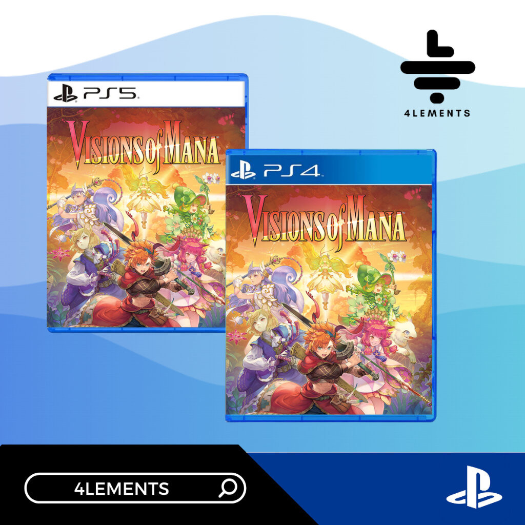 (พร้อมส่ง) PS4 PS5 VISIONS OF MANA (R3/ASIA) (GAME) (ENG)