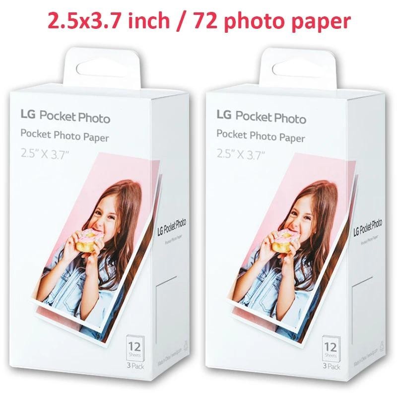Pt3013 กระดาษภาพถ่ายเดิม 2.5x3.7 นิ้ว 36 รูปถ่าย/กล่องสําหรับ LG PC389P PC389S PC389 snap photo เครื