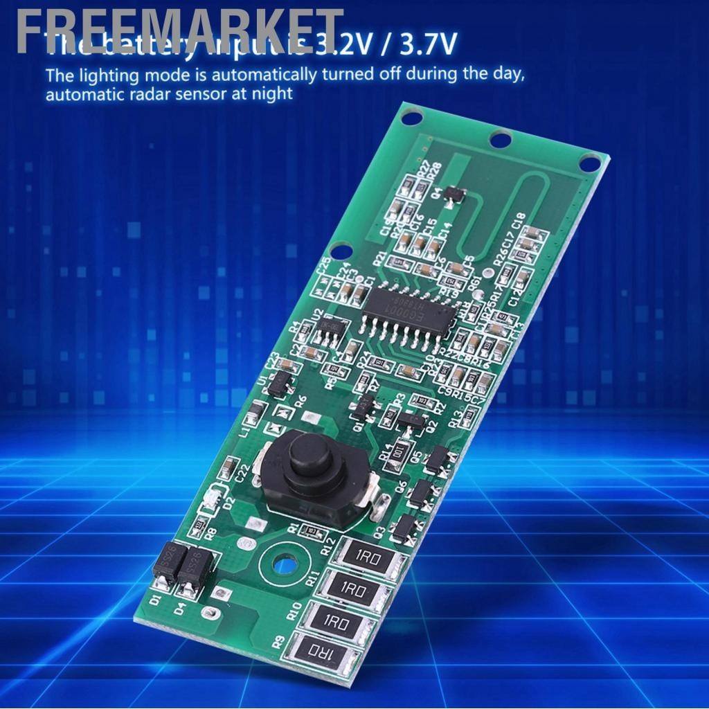 Freemarket คณะกรรมการควบคุมโคมไฟพลังงานแสงอาทิตย์ 3.7V Li แบตเตอรี่แผงวงจร Park