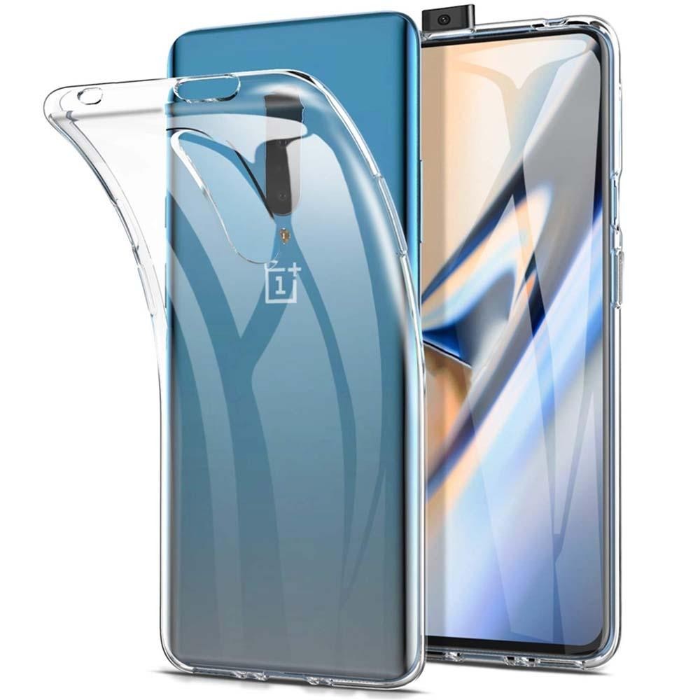 สําหรับ OnePlus 7T 7T Pro 6T 7 7Pro 8 8Pro 8T 9 9Pro 9R Nord หรูหราโปร่งใส Ultra Thin Soft ซิลิโคน TPU ป้องกันกรณีฝาครอบ