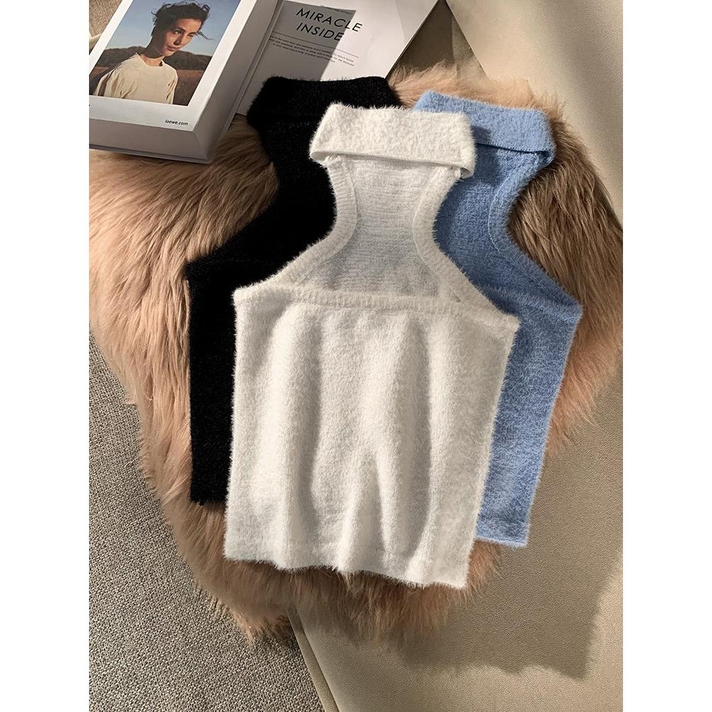 Lune_Graceเสื้อครอปไหมพรม ดีเทลโค้งคอ ใส่ได้ทั้งสองด้าน ผ้านุ่มยืดตามตัวใส่สบาย รุ่นy028 - รูปที่ 6