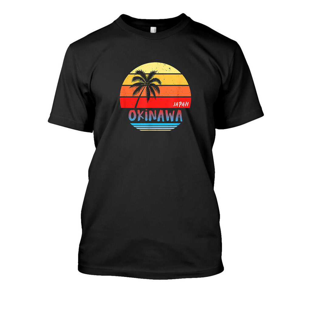 ใหม่ เสื้อ Okinawa Okinawa Japan Design Idea เสื้อยืดสําหรับ Man