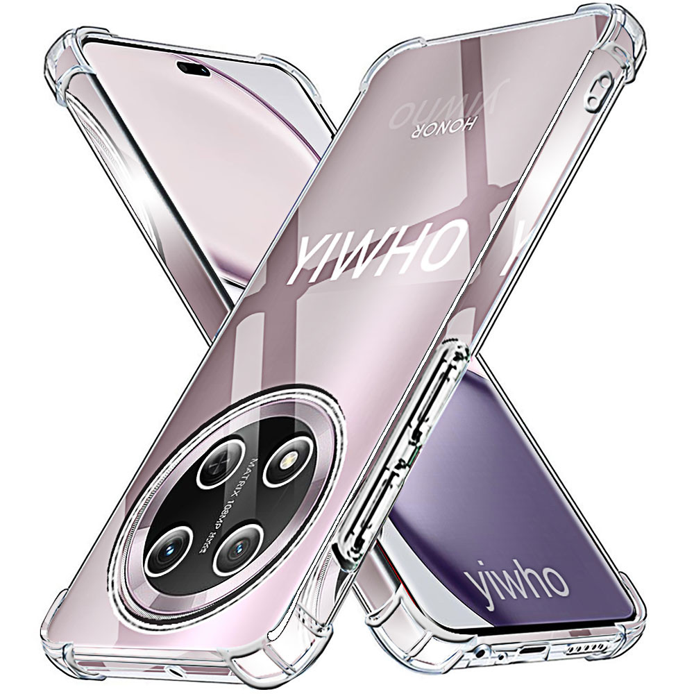 หรูหราเคสโทรศัพท์ใสสําหรับ Honor X9c X7c X9b X8b X7b X6b X9a X8a X7a X6a X9 X8 X7 X6 ABC โปร่งใสนุ่ม