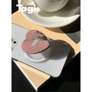 Tagi. Love Painter Natural Stone Magnetic Phone Stand ที่วางโทรศัพท์แม่เหล็กหินธรรมชาติ