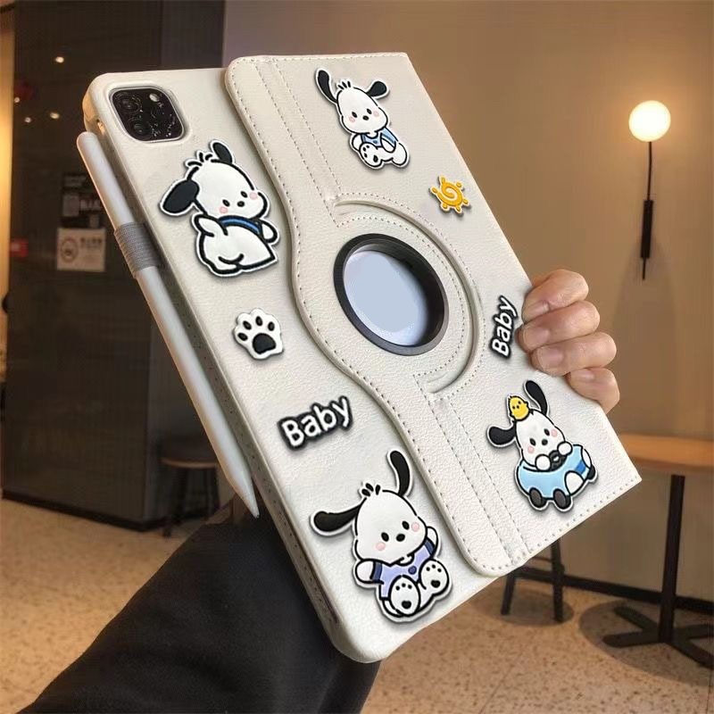 เคสฝาพับ หมุนได้ 360° เคส สำหรับ Redmi Pad SE 11 8.7 redmi pad 2 9.7 2026 redmi pad 2 11 เคสหนัง ลายการ์ตูน น่ารัก