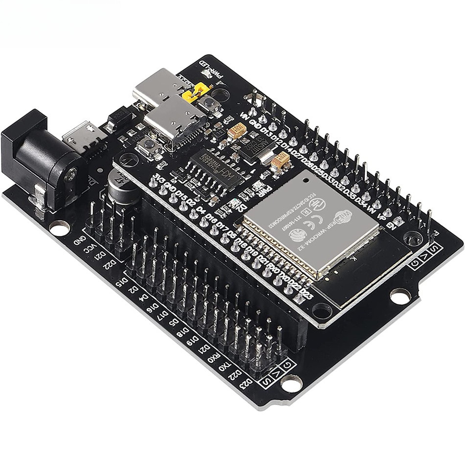 บอร์ดไมโครคอนโทรลเลอร์ ESP32 TYPE-C USB CH340C WiFi และบลูทูธ ใช้พลังงานต่ํา ESP32-DevKitC-32 ESP-WROOM
