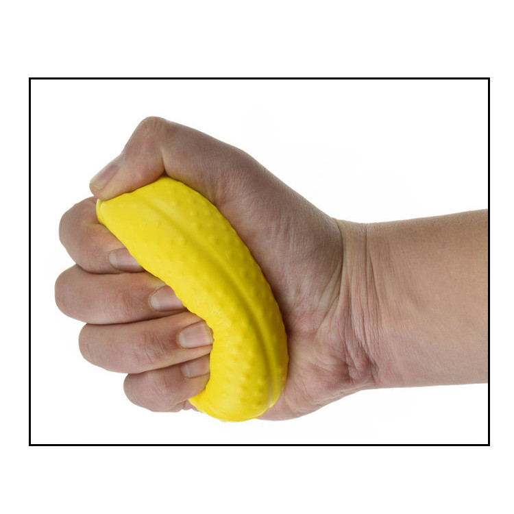 ความยืดหยุ่น PU ฟื้นฟู Grip บอล ลูกบอลบริหารมือ ลูกบอลนวดมือ - รูปที่ 3