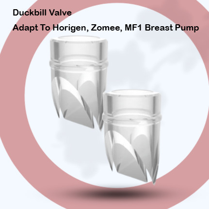 Duckbill Valve Silicone Diaphragm Breast Pump Replacement Accessories Adapt To Horigen, Zomee, MF1 B