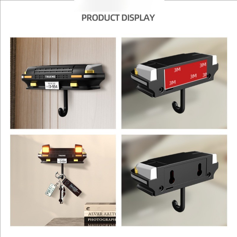 2025 ที่แขวนกุญแจรถไฟ AE86/MX-5 สไตล์สตรีท! แสงนีออน6เฉด+สายกันหลุดแรงดันสูง เปลี่ยนมุมได้180° - รูปที่ 7