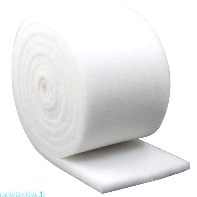 Mocho Aquarium Filter Media Pad Dual Density Bonded Filter Floss Roll สําหรับบ่อ