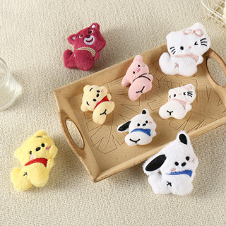 การ์ตูนการ์ตูนตุ๊กตาสัตว์ตุ๊กตาเข็มกลัดตูดหมีน้อยลูกแมวลูกสุ…