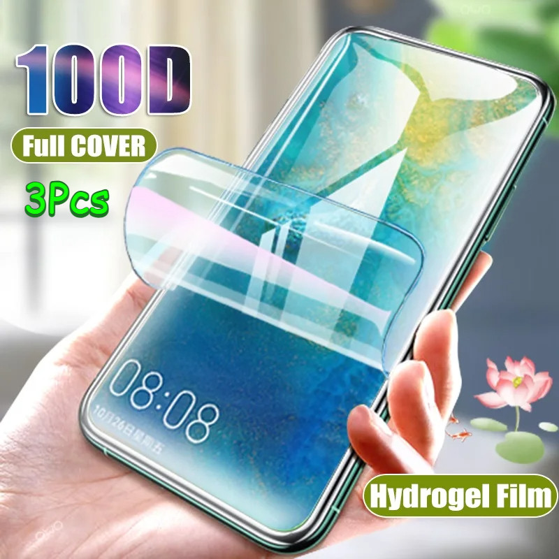 Meizu20 Note22 mblu22 3 ชิ้น 100D คุณภาพสูง HD Clear Soft Hydrogel ฟิล์มสําหรับ Meizu Note mblu 22 2