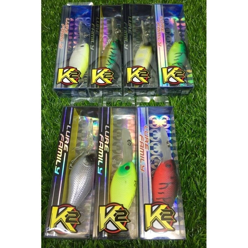 Eupro K2 Crank Deep Linner Lure DL70F 70mm