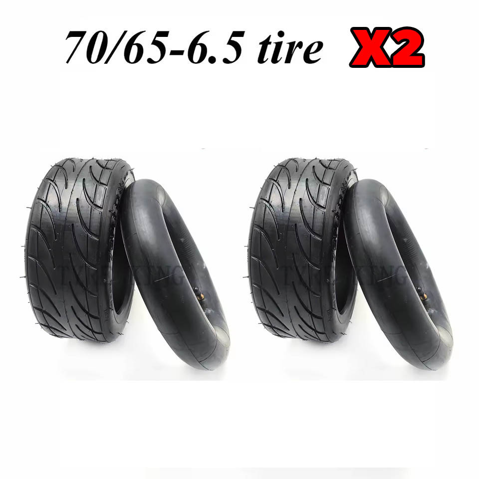 70/65-6.5 ยางล้อหลัง สำหรับ 9bot โกคาร์ท 54v GOKAT พร้อมยางใน 9