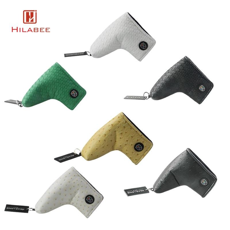 Hilabee Golf Putter Head Cover อุปกรณ์ฝึกซ้อมกอล์ฟ Protector Wrap ฝาครอบไม้กอล์ฟ