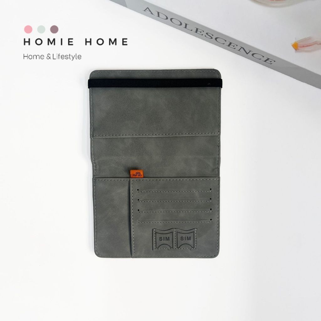 HH-1233 ปกพาสปอร์ต แบบหนังและแบบใส ป้องกันรอยและกันน้ำ พร้อมส่ง