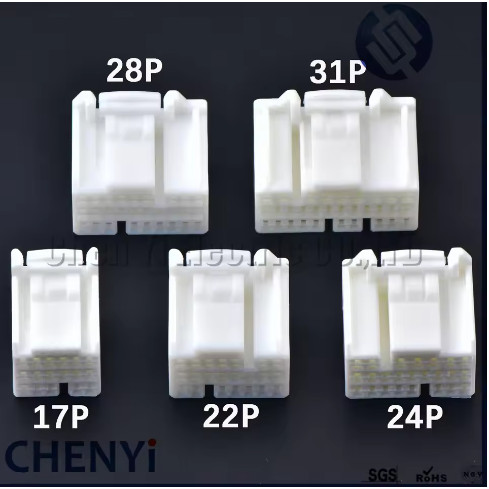 17/22/24/28/31pin ยานยนต์ควบคุมส่วนกลาง ecu connector วิทยุ mudule ปลั๊กสําหรับ Toyota Honda k20 Nissan proton