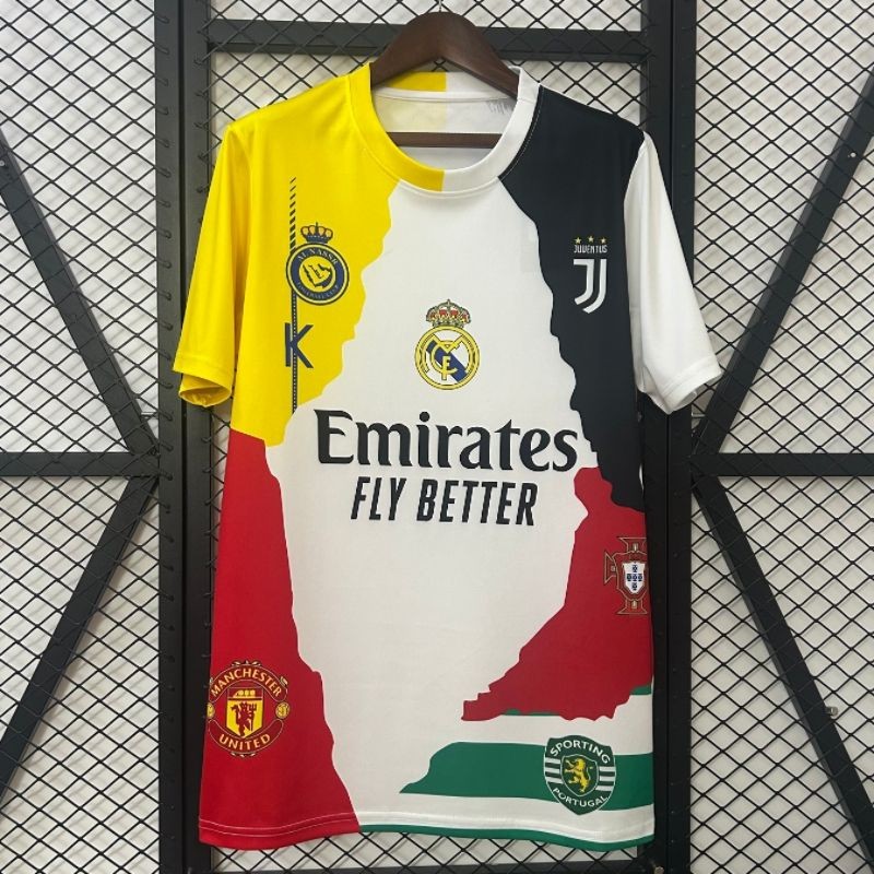 2025-26 Ronaldo 7 Jersey Anniversary Edition เสื้อฟุตบอลแขนสั้น