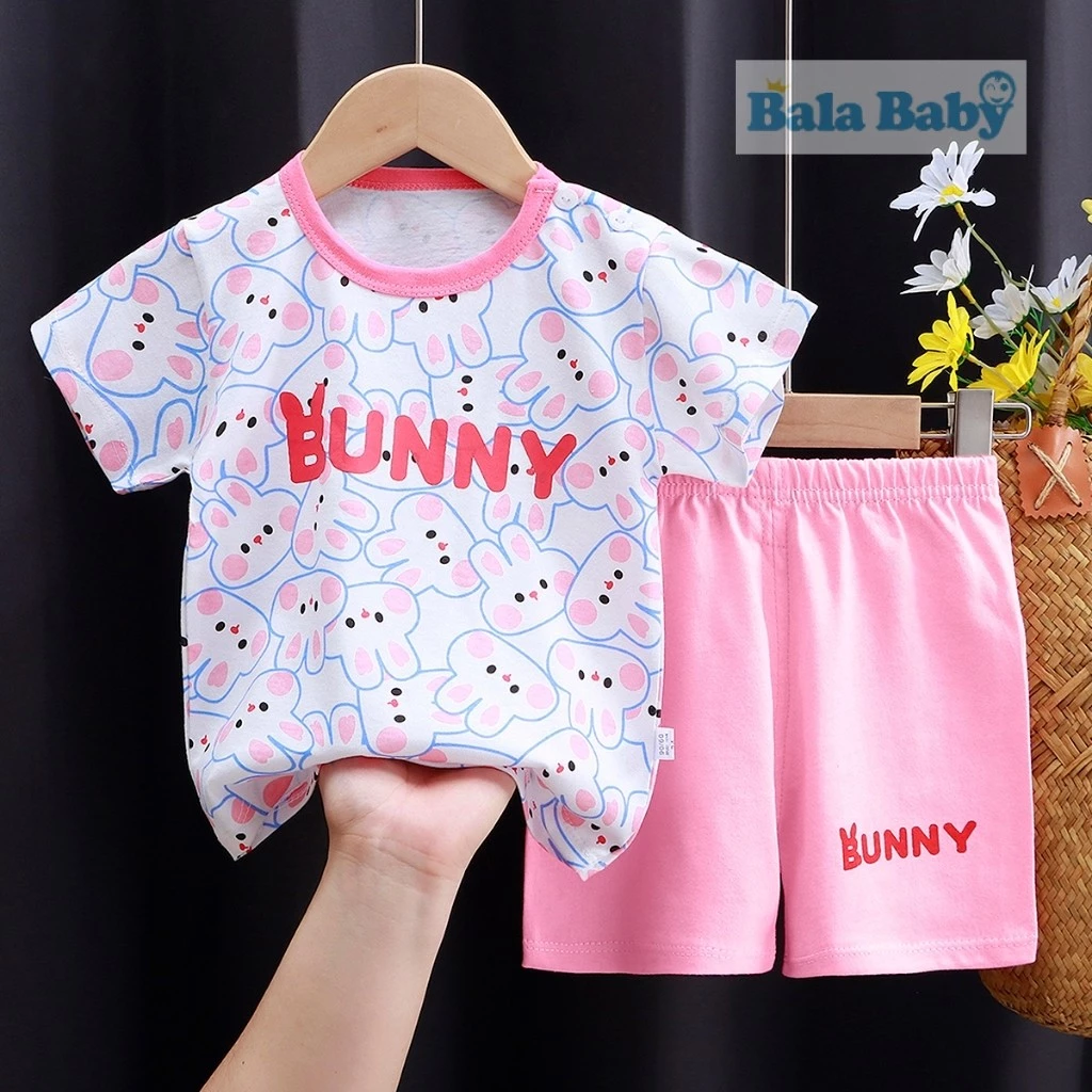 ชุดเด็ก เสื้อผ้าเด็ก  ชุดลำลองเด็ก เซทเสื้อ+กางเกงขาสั้น เซท 2 ชิ้น size 80-110 cm DXT37 thumbnail 5