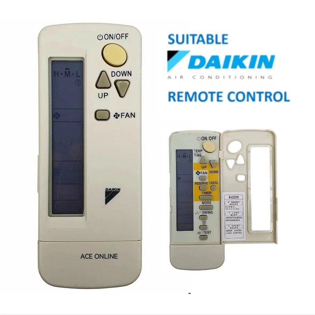 Daikin Air Cond Aircond Air Conditioner OEM เปลี่ยนรีโมทคอนโทรล BRC4C151 BRC4C158 BRC4C160 R71FUV1 BRC7EB518 BRC7EB18 BRC519 BRC7E618C7E619C7E619C7E619C7E619C7E619C7E619C7E619C7E619