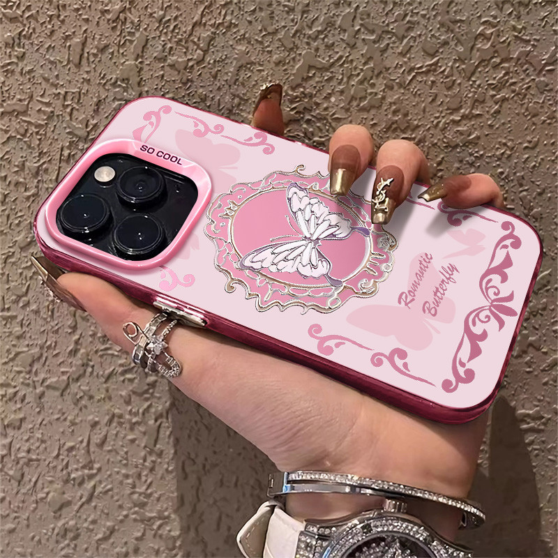 เคสโทรศัพท์มือถือ PC แข็ง แบบใส ป้องกันการกระแทก สําหรับ iPhone 17 16 15 14 13 12 11 Pro X XR XS Max