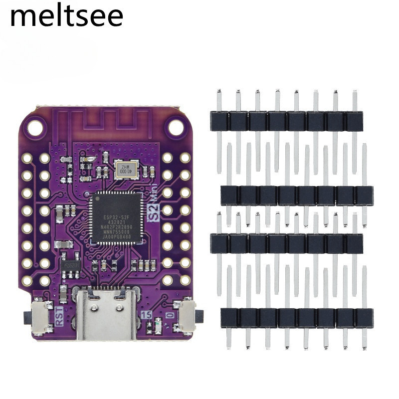 บอร์ด WIFI ESP32 S2 mini ESP32-S2FN4R2 ESP32-S2 4MB FLASH 2MB PSRAM MicroPython สําหรับอัพเกรด Arduino D1 mini