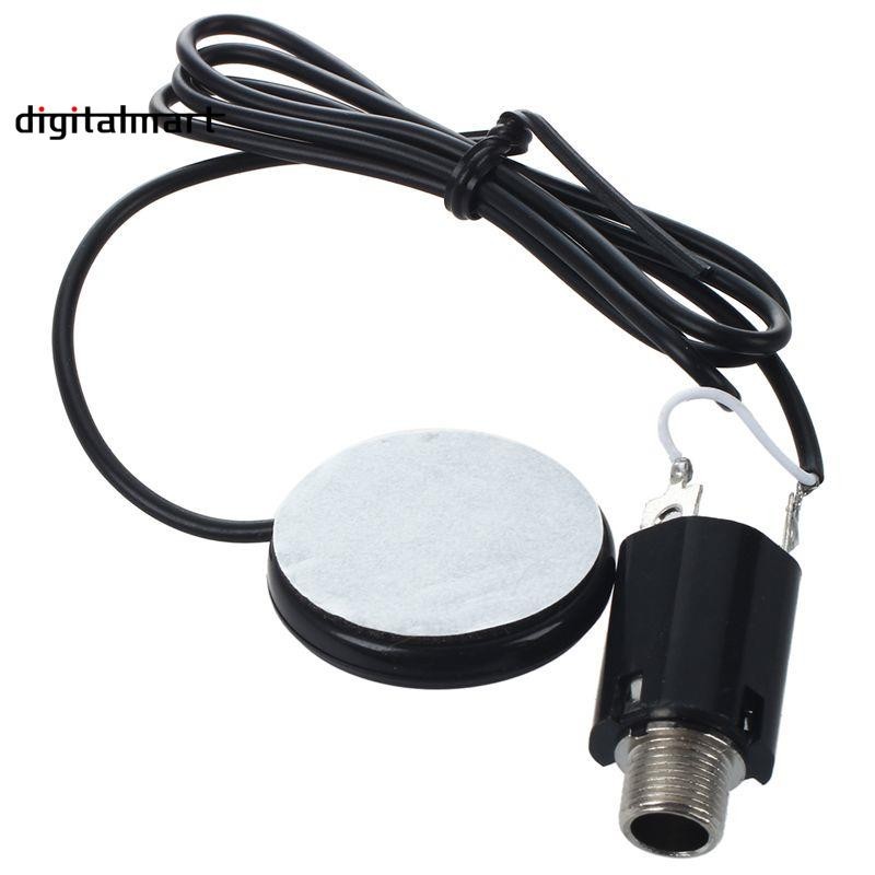 [digitalmart] แจ็คแปลงสัญญาณเพียโซ อะคูสติก สําหรับกีตาร์ ไวโอลิน แมนโดลิน