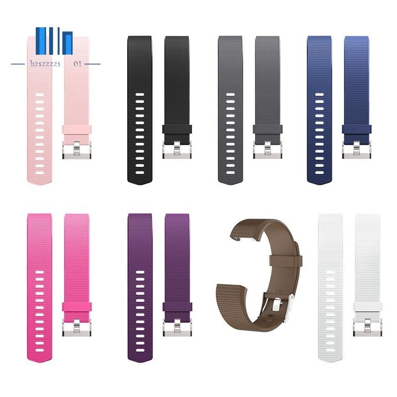 『hzszzzzs01』สายนาฬิกาข้อมืออัจฉริยะ แบบเปลี่ยน สําหรับ Fitbit Charge 2 Fit Bit Charge2 Flex Wristband