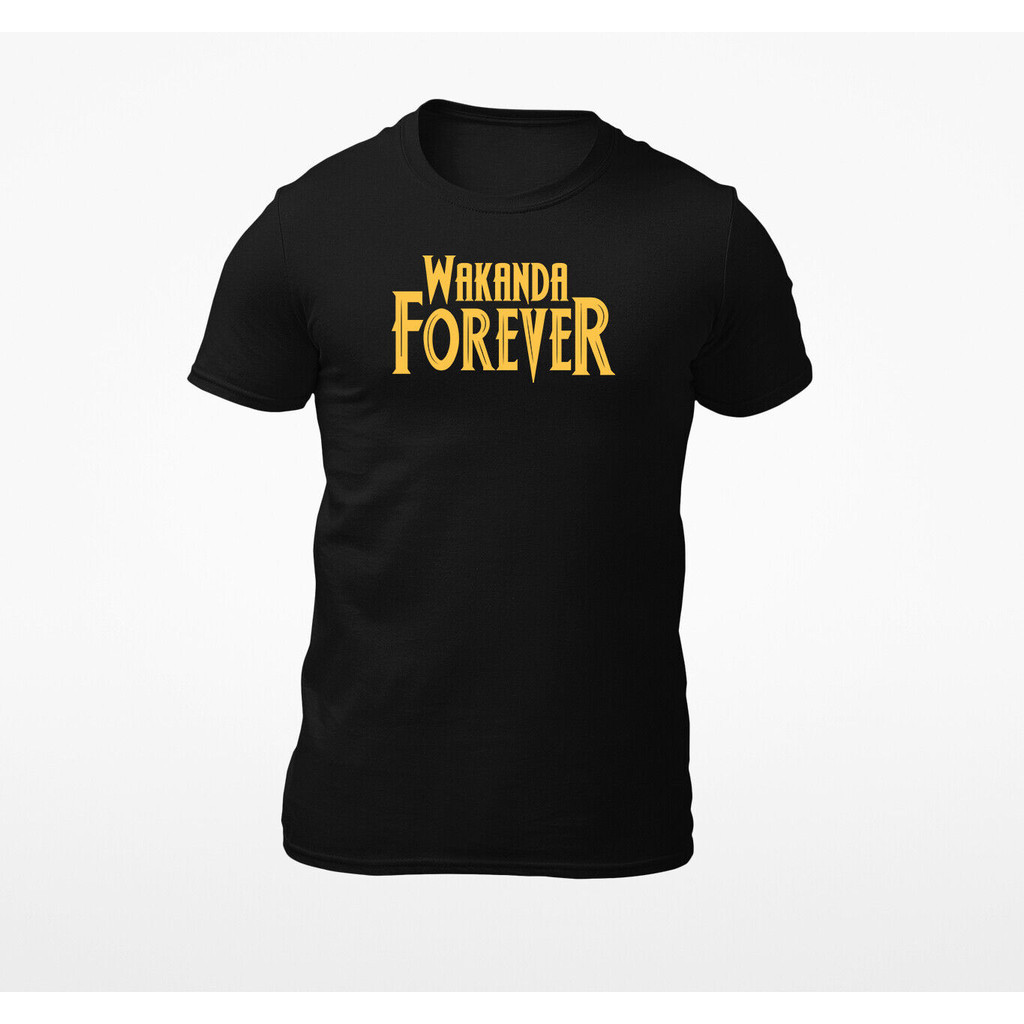 เสื้อยืดเจอร์ซีย์ Wakanda Forever Black Panther