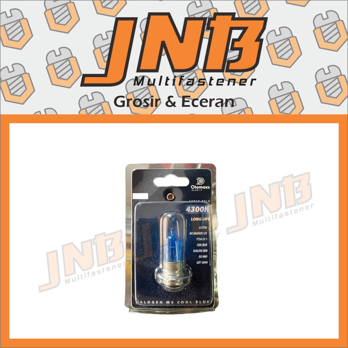 ไฟหน้าฮาโลเจน Cool Blue 4300K Bebek M5 / H6 1 ขา 25W 35W P15D 25 Grand Astrea Revo Beat Vario Revo S