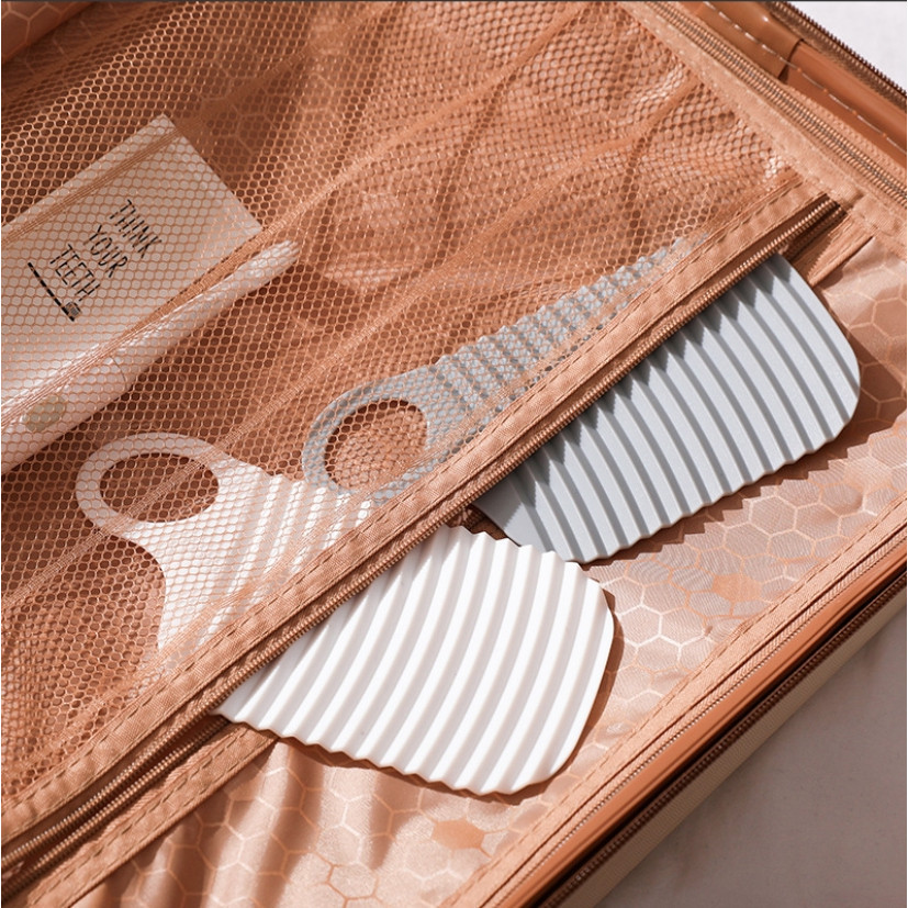 ChaiBaoShop กระดานซักผ้า กระดานพลาสติก ขนาดพกพา เหมาะสำหรับลองซัก ชุดชั้นใน ถุงเท้า - รูปที่ 2